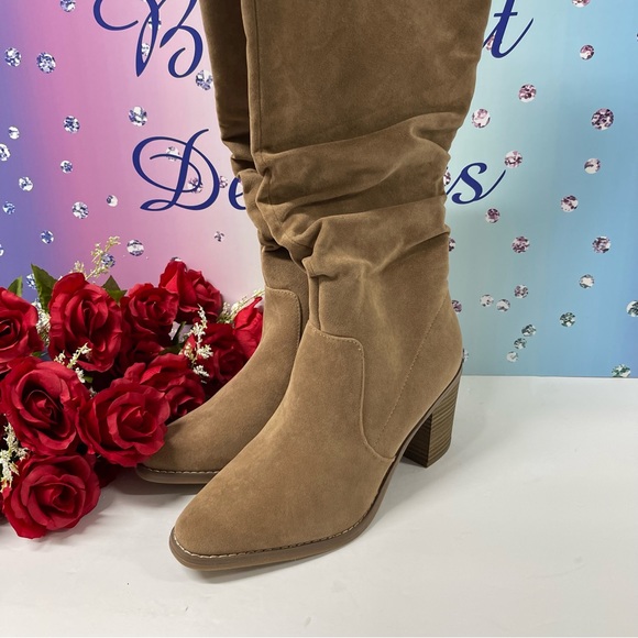 👢RESTOCK HURRY! SLOUCH MICROSUEDE BOOTS - Picture 9 of 14